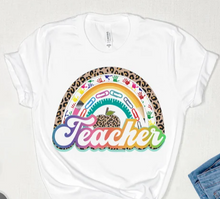 Load image into Gallery viewer, Rainbow Educator Tee