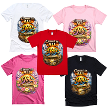 Load image into Gallery viewer, Count It ALL Joy Christian Graphic Tee — James 1:2–3 | Faith-Based Encouragement Shirt
