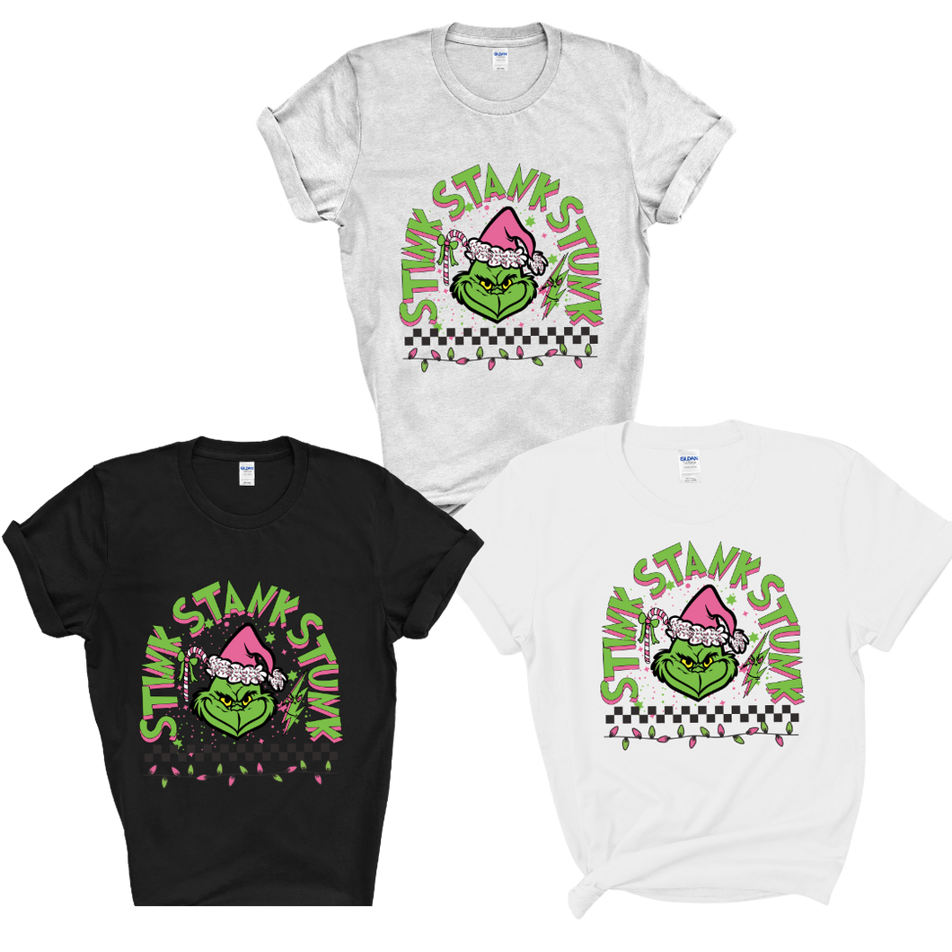 Stink Stank Stunk Grinch Tee