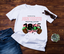 Load image into Gallery viewer, Greek Inspired Juneteenth Shirt
