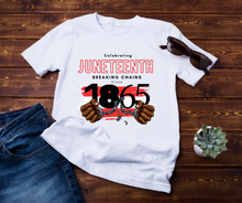 Load image into Gallery viewer, Greek Inspired Juneteenth Shirt
