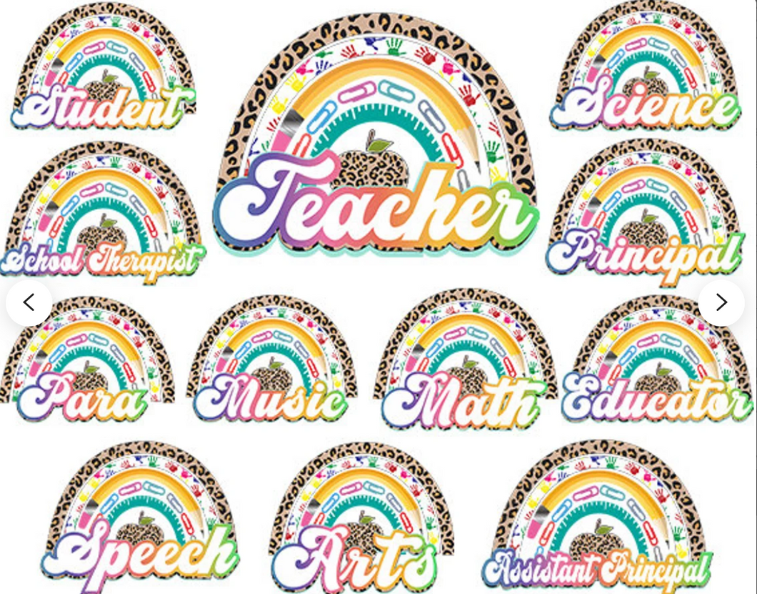 Rainbow Educator Tee