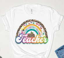 Load image into Gallery viewer, Rainbow Educator Tee
